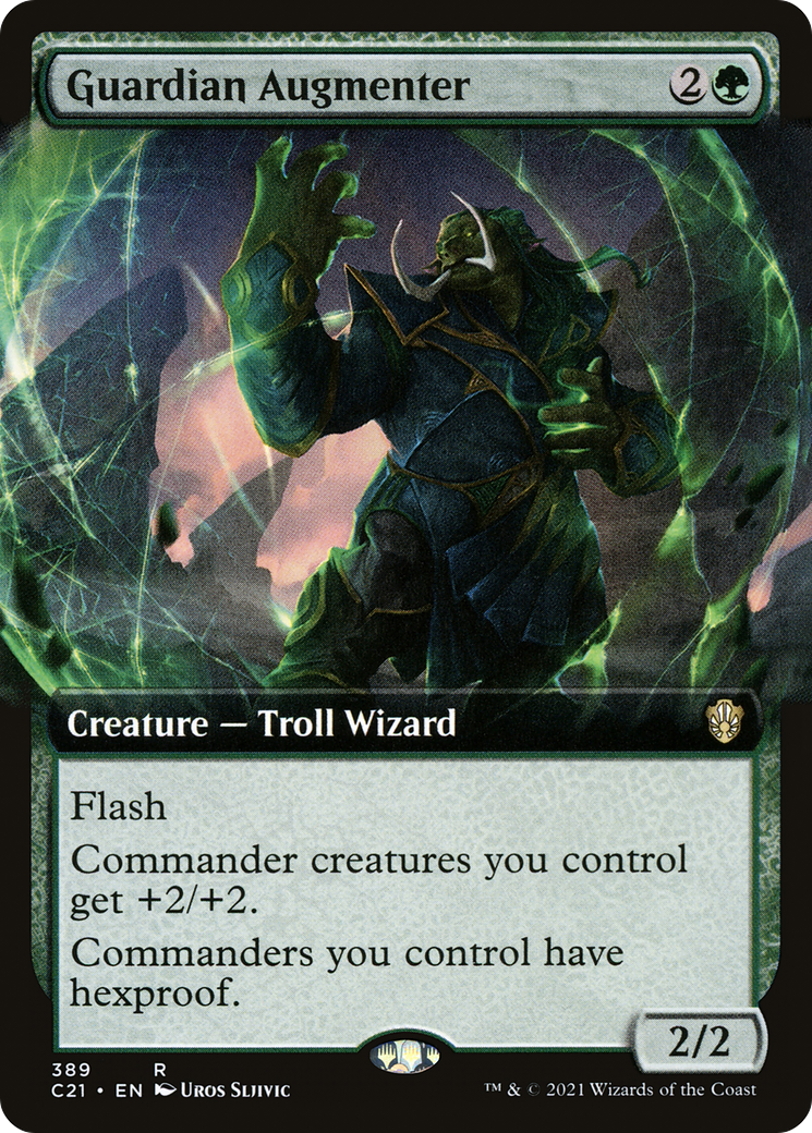 Guardian Augmenter (C21-389) [Commander 2021] (Extended Art) MTG Single Wizards of the Coast