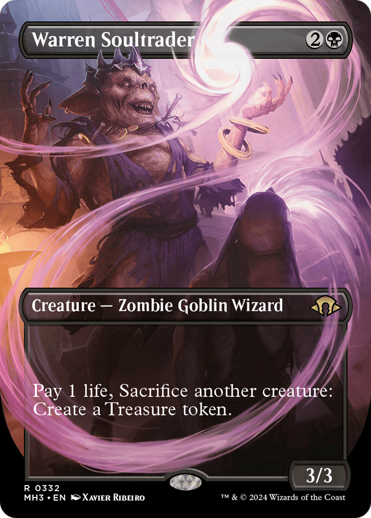 Warren Soultrader (MH3-332) [Modern Horizons 3] (Borderless) MTG Single Modern Horizons 3