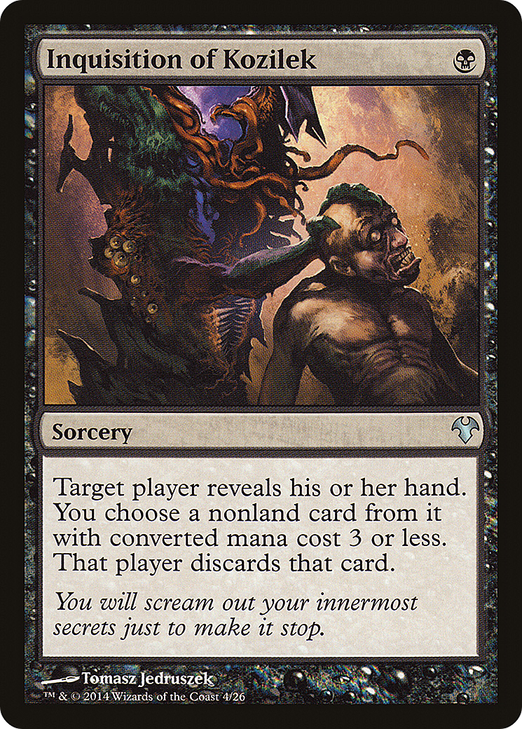 Inquisition of Kozilek (MD1-004) [Misc] Modern Event Deck 2014 MTG Single Wizards of the Coast