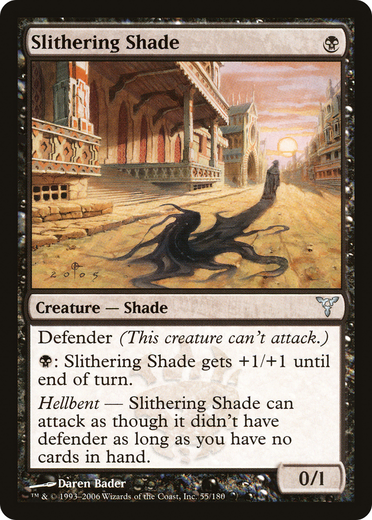 Slithering Shade (DIS-055) [Dissension] Foil MTG Single Wizards of the Coast