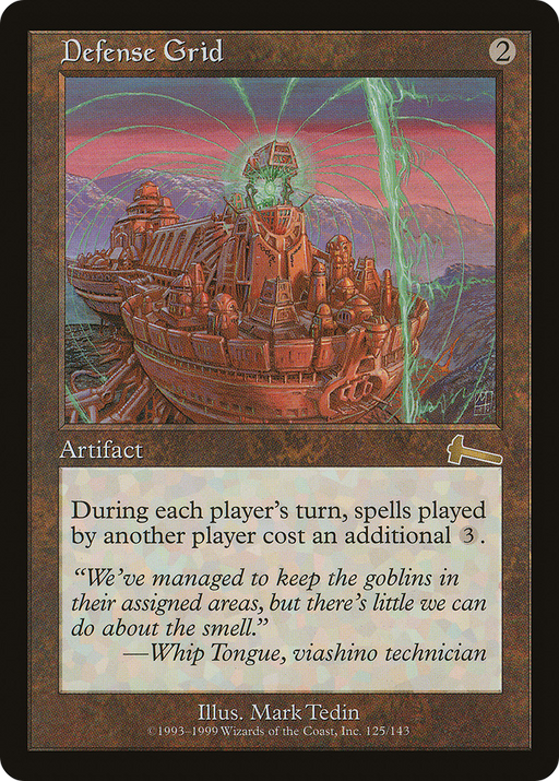 Defense Grid (ULG-125) [Urza's Legacy] Foil MTG Single Wizards of the Coast