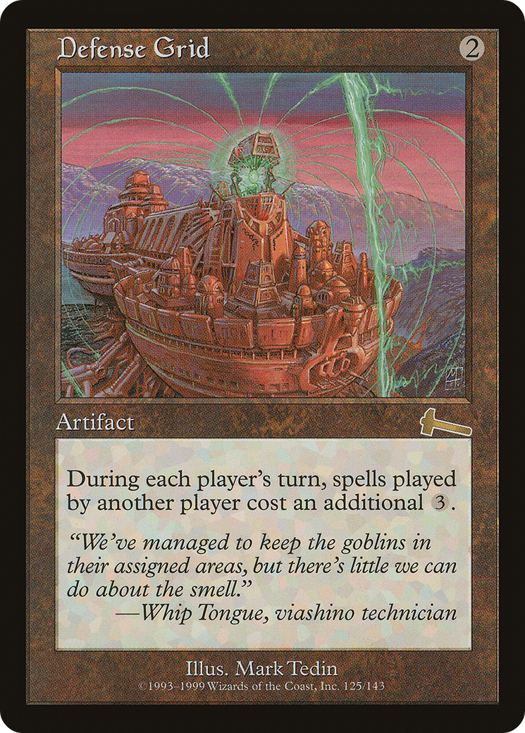 Defense Grid (ULG-125) [Urza's Legacy] MTG Single Wizards of the Coast