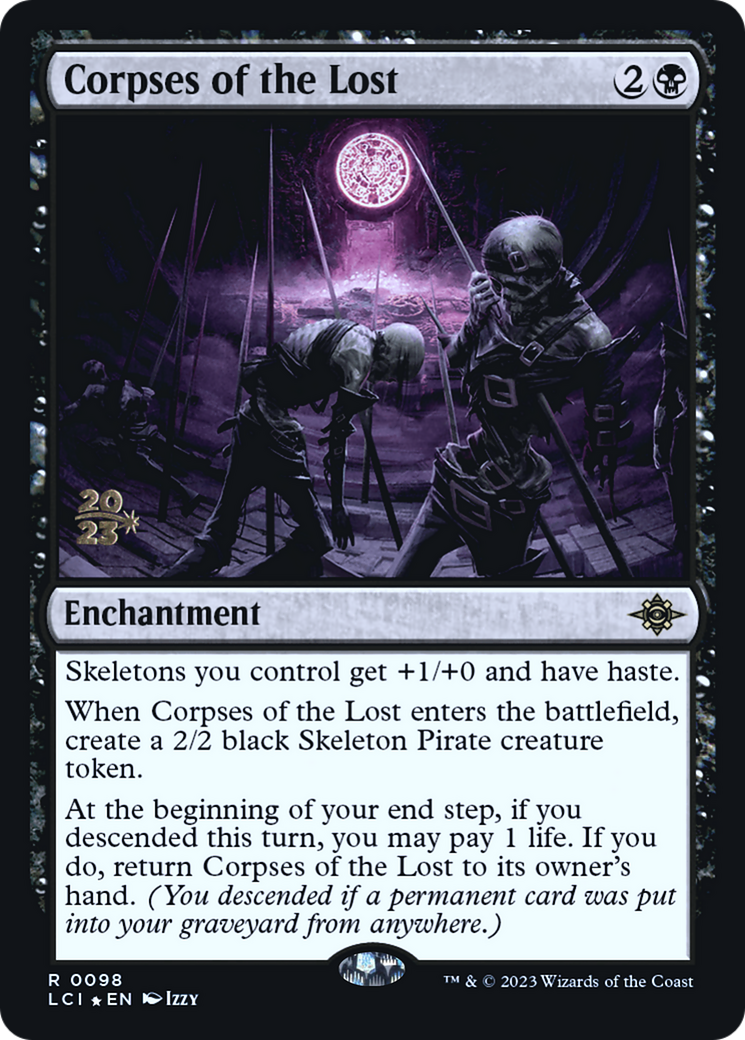 Corpses of the Lost (PRE-098) [The Lost Caverns of Ixalan Promos] Foil MTG Single Wizards of the Coast