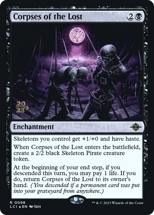 Corpses of the Lost (PRE-098) [The Lost Caverns of Ixalan Promos] Foil MTG Single Wizards of the Coast