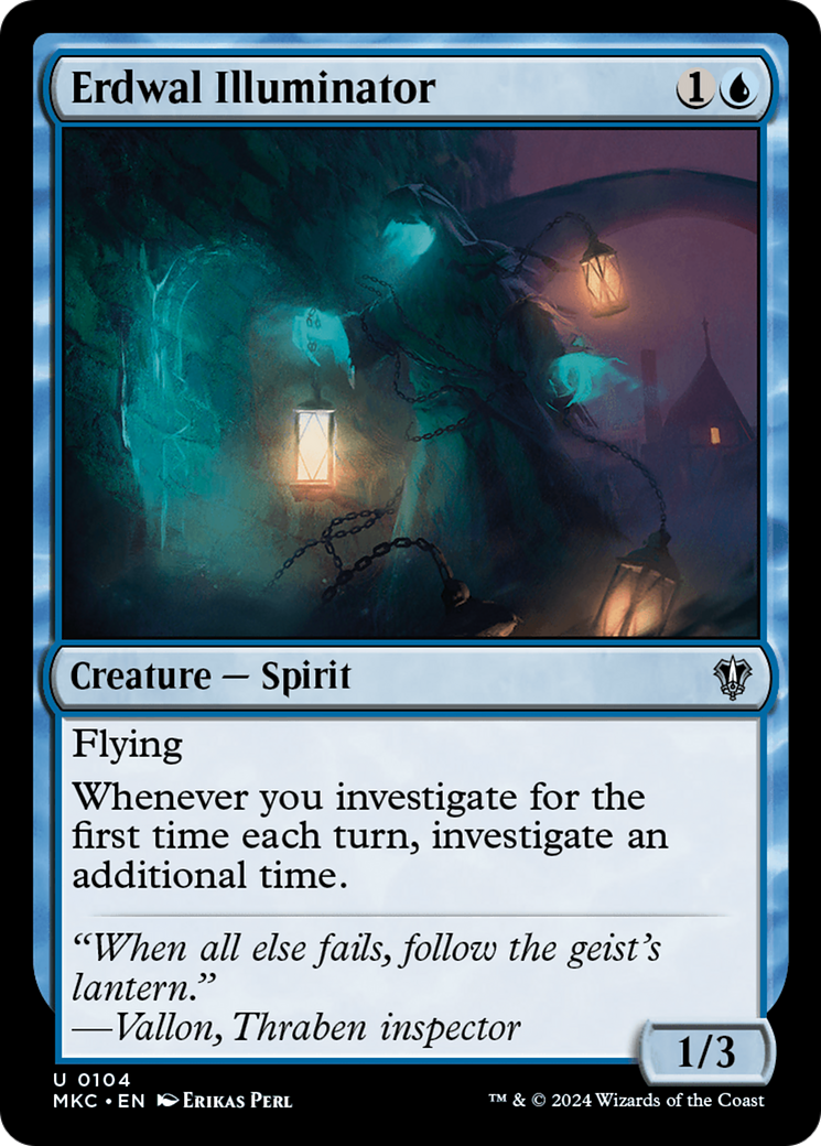Erdwal Illuminator (MKC-104) [Murders at Karlov Manor Commander] MTG Single Wizards of the Coast