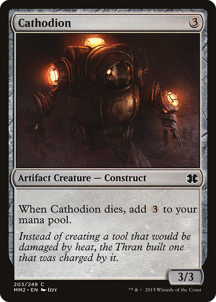 Cathodion (MM2-203) [Modern Masters 2015] MTG Single Wizards of the Coast