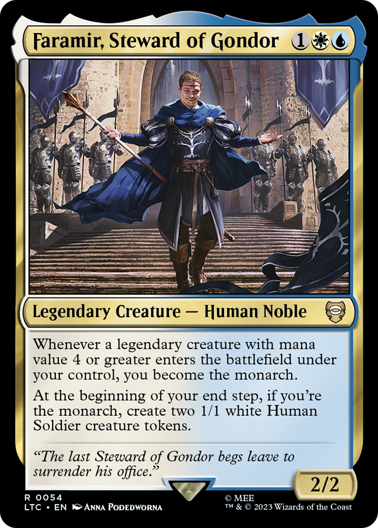 Faramir, Steward of Gondor (LTC-054) [Tales of Middle-earth Commander] MTG Single Wizards of the Coast