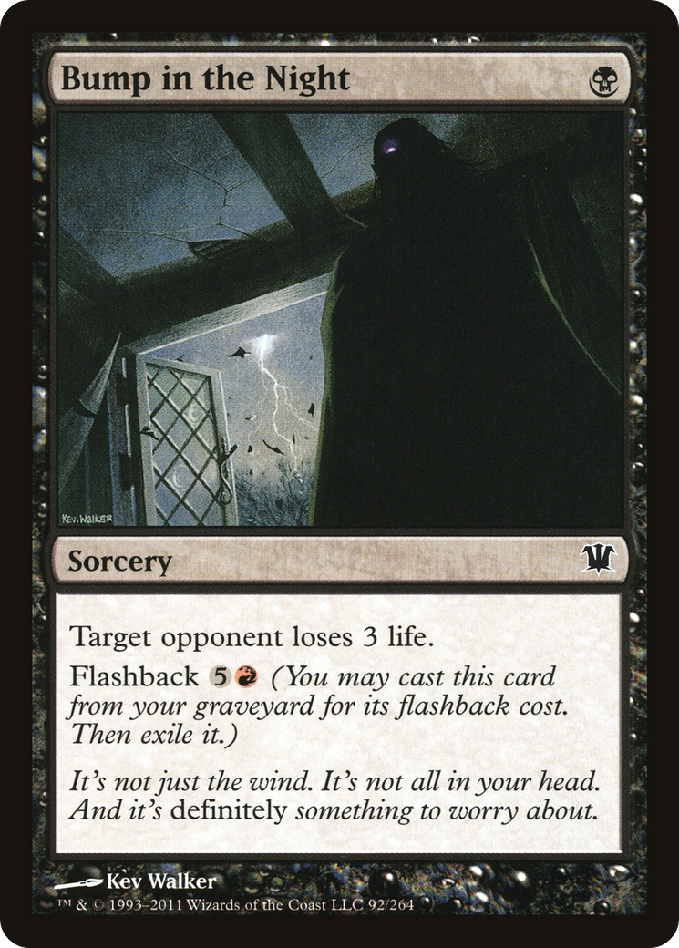 Bump in the Night (ISD-092) [Innistrad] Foil MTG Single Wizards of the Coast