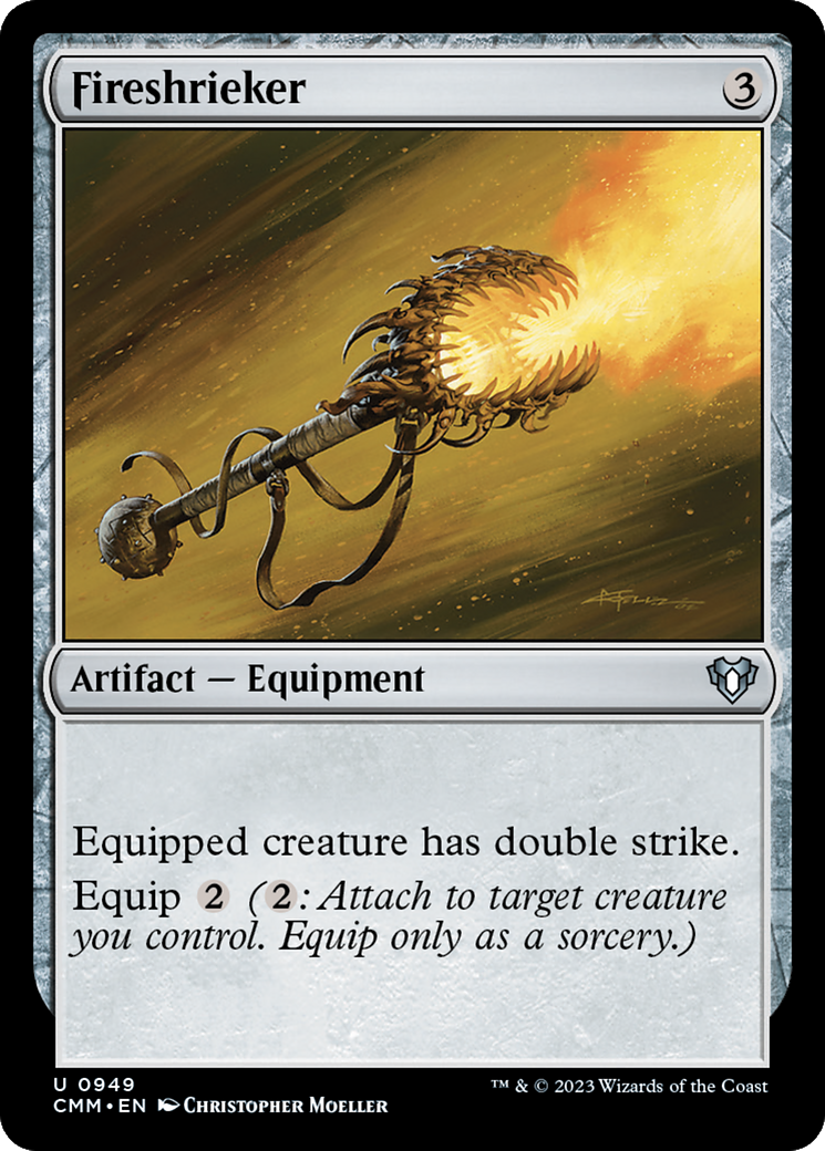 Fireshrieker (CMM-949) [Commander Masters] MTG Single Wizards of the Coast