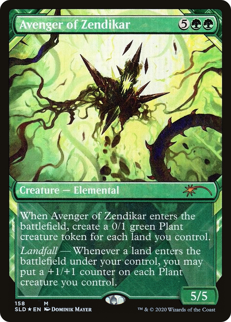 Avenger of Zendikar (SLD-158) [Secret Lair] Drop (Showcase) MTG Single Wizards of the Coast