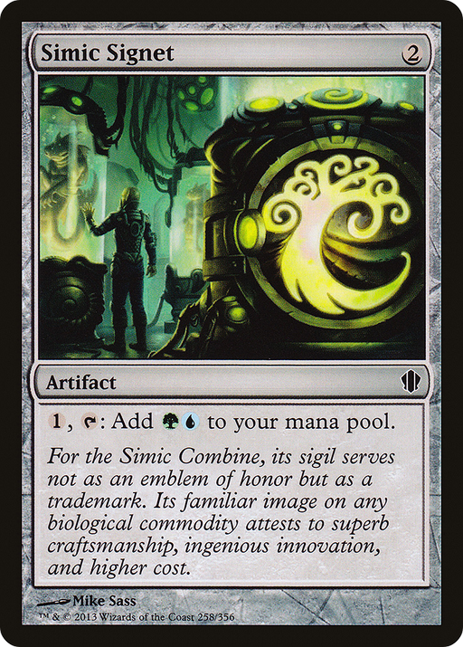Simic Signet (C13-258) [Commander 2013] MTG Single Wizards of the Coast