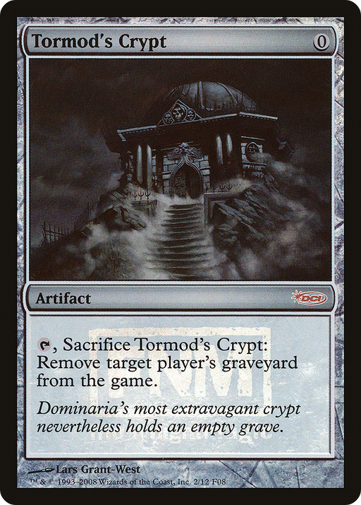 Tormod's Crypt (FNM-) [Misc] Friday Night Magic 2008 Foil MTG Single Wizards of the Coast
