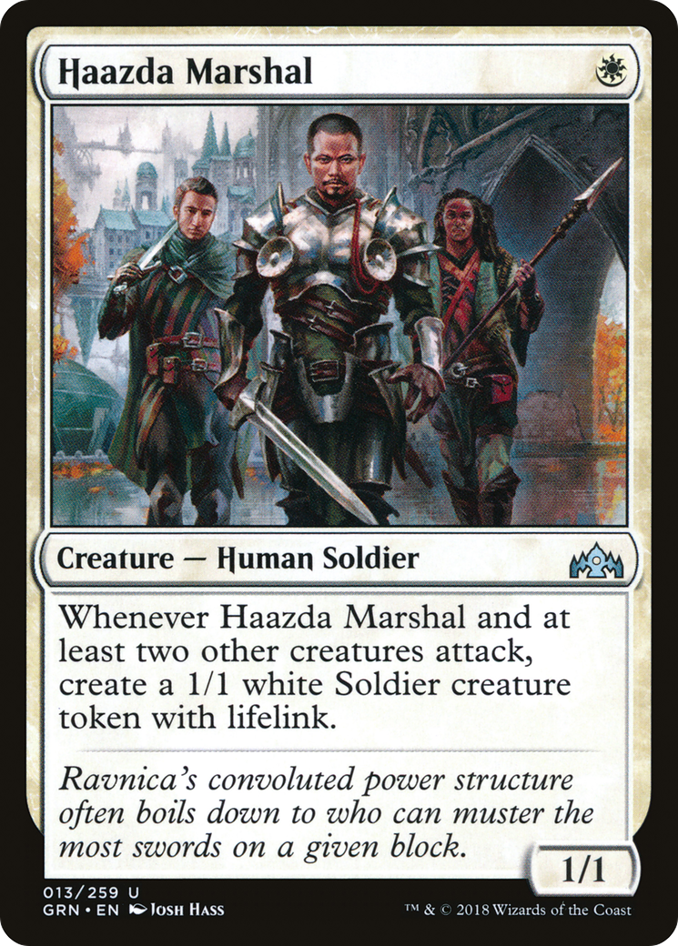 Haazda Marshal (GRN-013) [Guilds of Ravnica] Foil MTG Single Wizards of the Coast