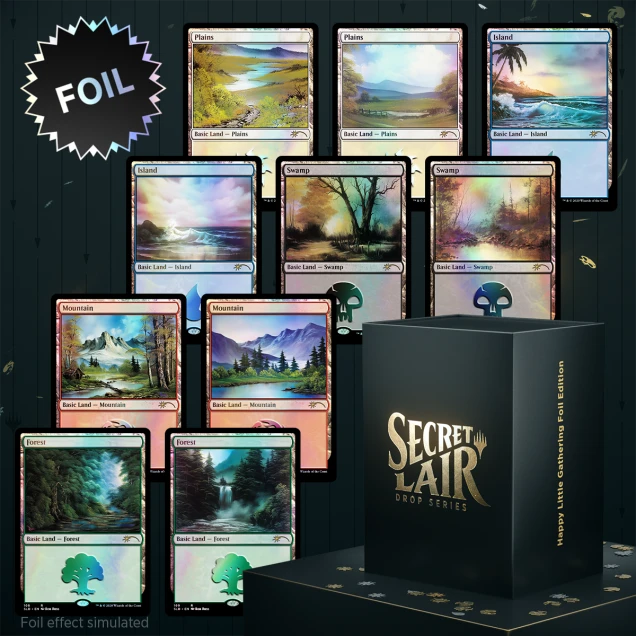 MTG Secret Lair Drop - Happy Little Gathering (Foil Edition) MTG Sealed Magic: The Gathering