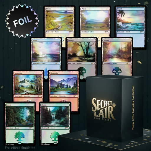 MTG Secret Lair Drop - Happy Little Gathering (Foil Edition) MTG Sealed Magic: The Gathering