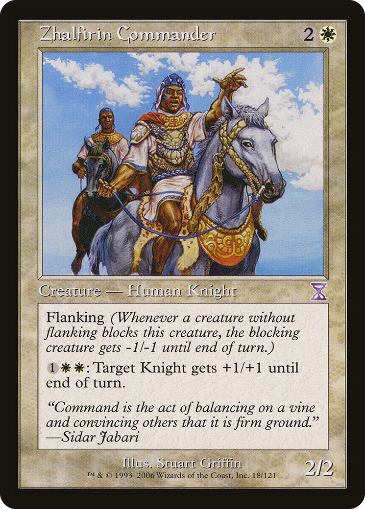 Zhalfirin Commander (TSB-018) [Time Spiral Timeshifted] MTG Single Wizards of the Coast