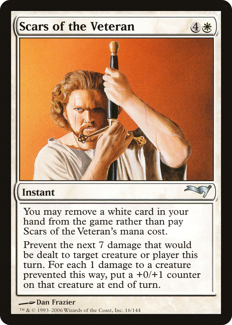 Scars of the Veteran (CTD-016) [Misc] Coldsnap Theme Decks MTG Single Wizards of the Coast
