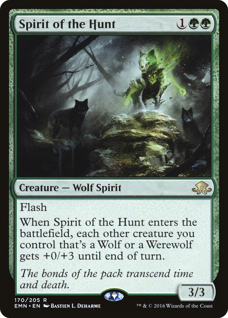 Spirit of the Hunt (EMN-170) [Eldritch Moon] MTG Single Wizards of the Coast
