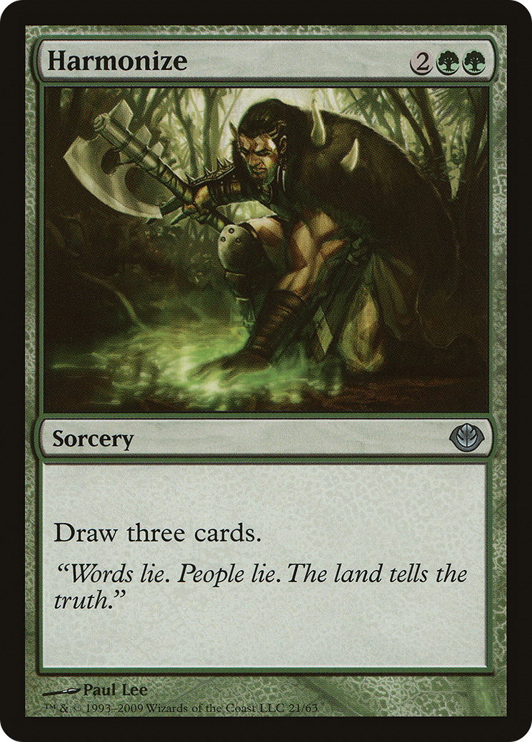 Harmonize (DDD-021) [Misc] Duel Decks: Garruk vs. Liliana MTG Single Wizards of the Coast