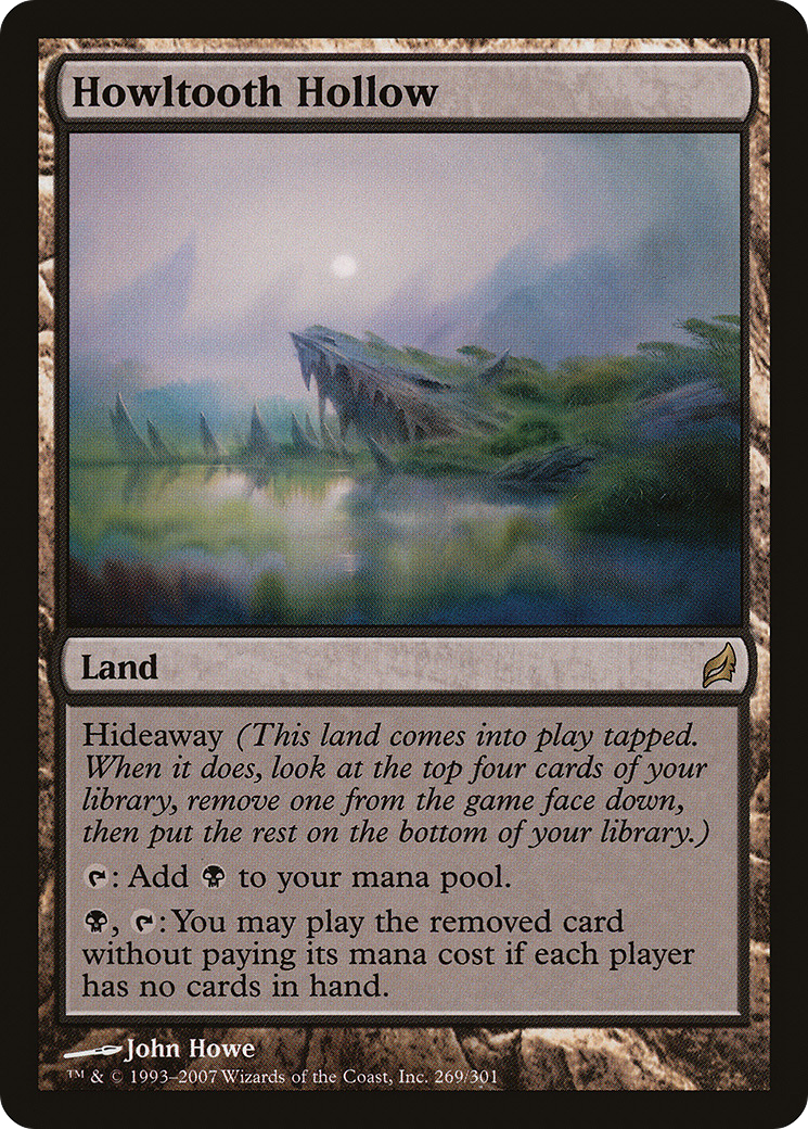 Howltooth Hollow (LRW-269) [Lorwyn] Foil MTG Single Wizards of the Coast