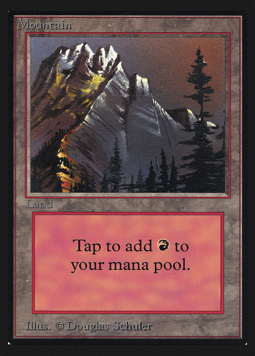 Mountain (CED-297) [Collectors' Edition] MTG Single Wizards of the Coast