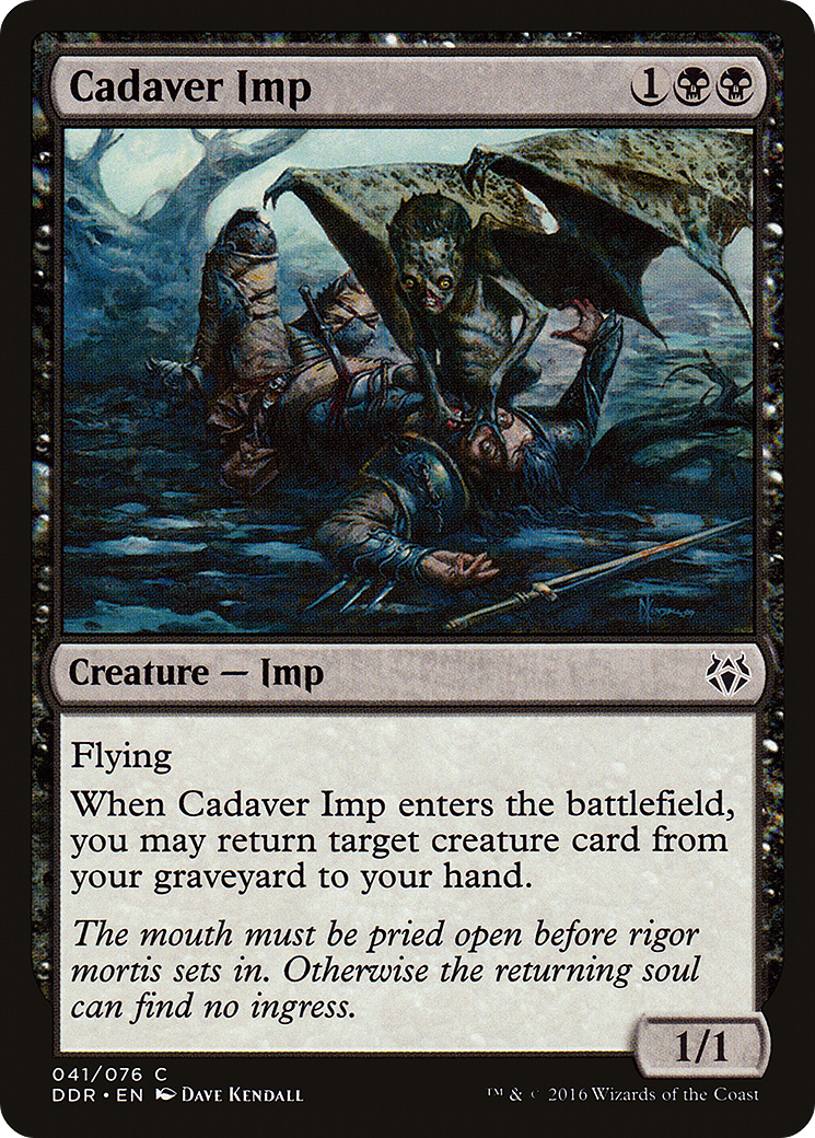 Cadaver Imp (DDR-041) [Misc] Duel Decks: Nissa vs. Ob Nixilis MTG Single Wizards of the Coast
