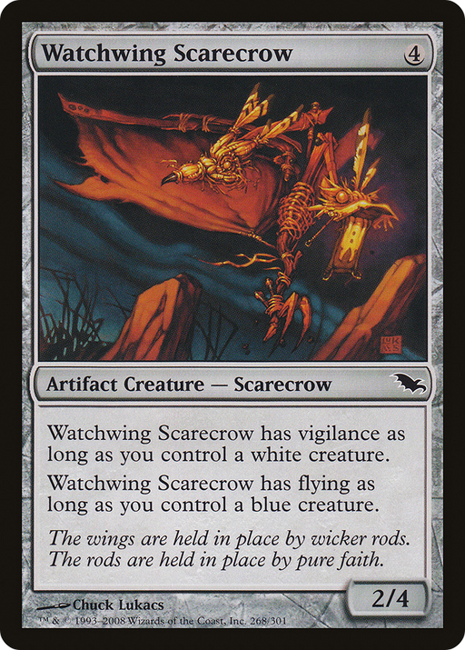 Watchwing Scarecrow (SHM-268) [Shadowmoor] MTG Single Wizards of the Coast