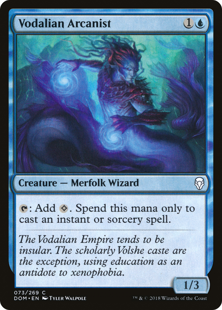 Vodalian Arcanist (DOM-073) [Dominaria] MTG Single Wizards of the Coast
