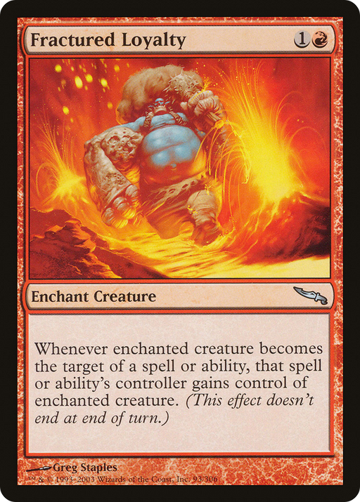 Fractured Loyalty (MRD-093) [Mirrodin] Foil MTG Single Wizards of the Coast
