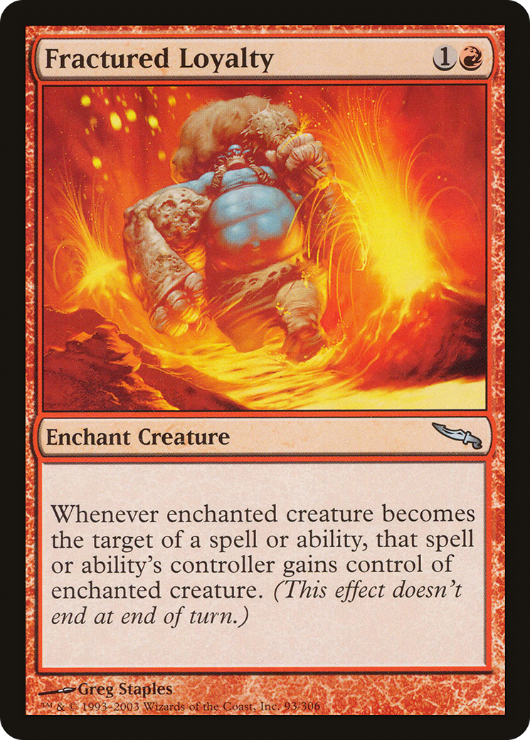 Fractured Loyalty (MRD-093) [Mirrodin] MTG Single Wizards of the Coast