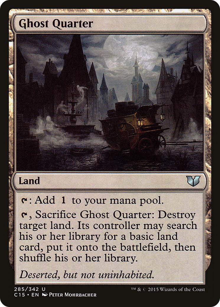 Ghost Quarter (C15-285) [Commander 2015] MTG Single Wizards of the Coast