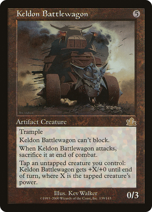 Keldon Battlewagon (PCY-139) [Prophecy] MTG Single Wizards of the Coast