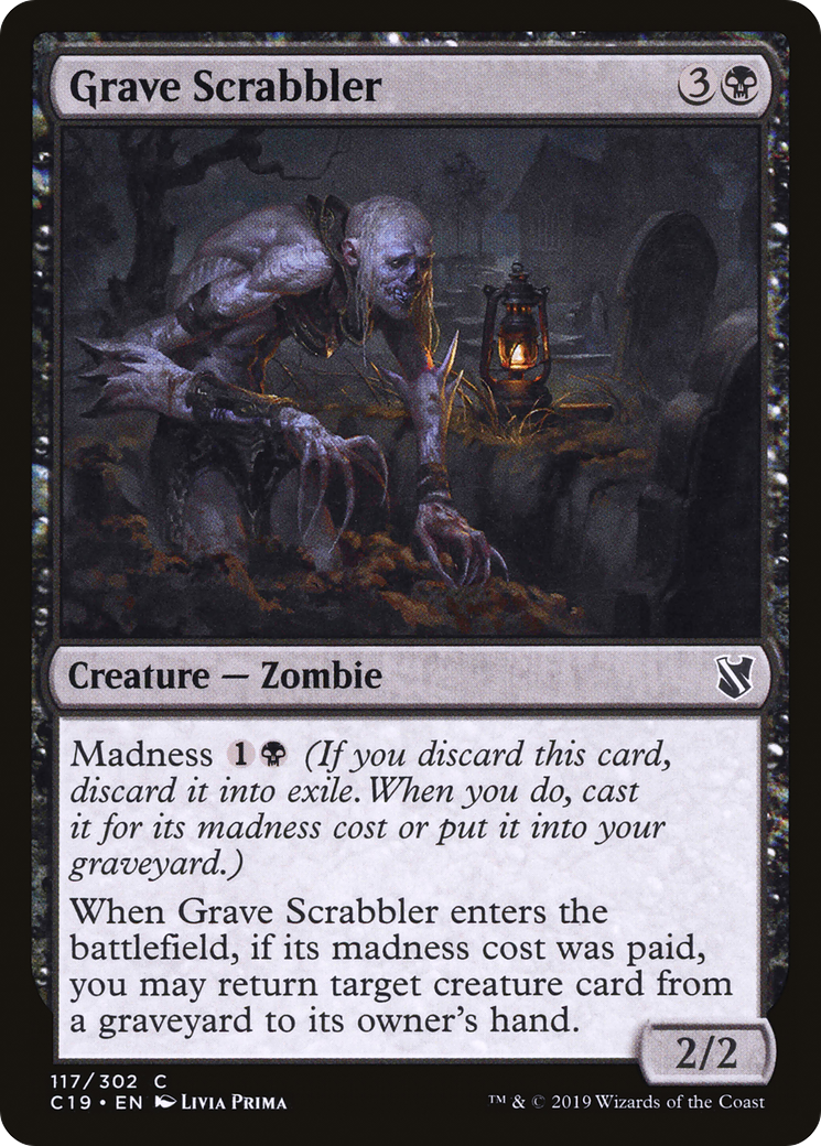 Grave Scrabbler (C19-117) [Commander 2019] MTG Single Wizards of the Coast