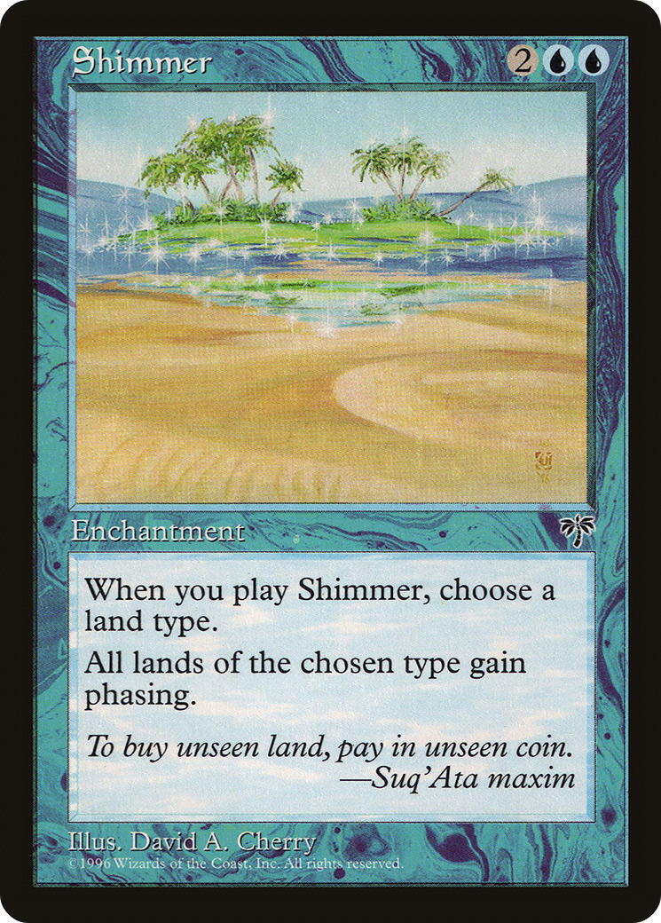 Shimmer (MIR-092) [Mirage] MTG Single Wizards of the Coast