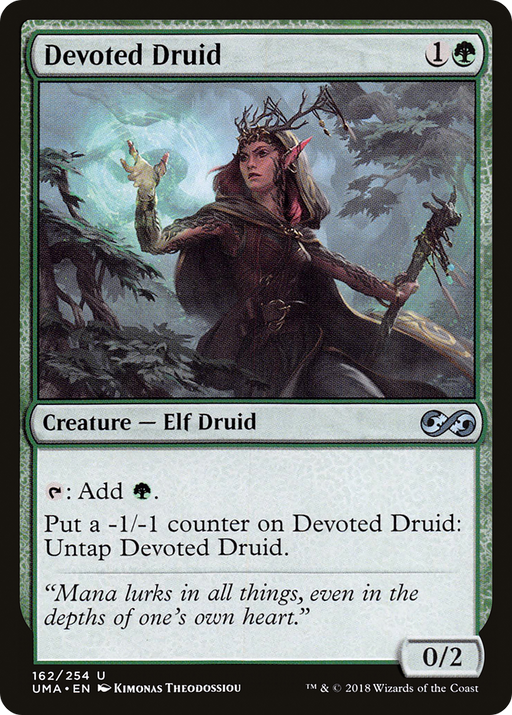 Devoted Druid (UMA-162) [Ultimate Masters] MTG Single Wizards of the Coast