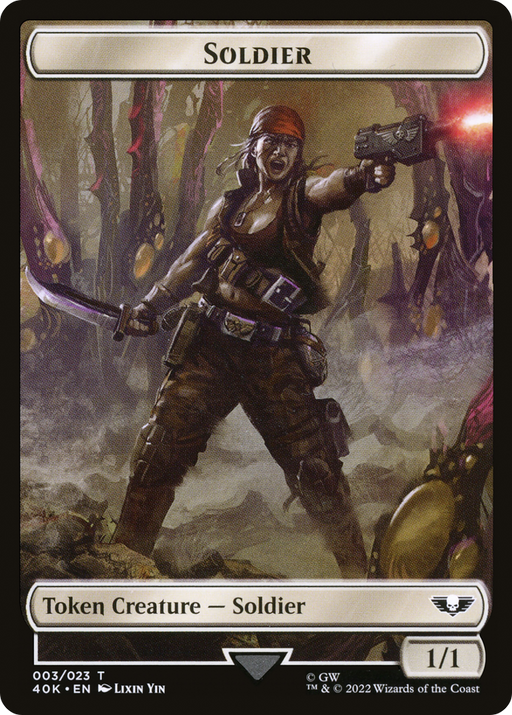 Soldier (T40K-003) [Tokens] Warhammer 40,000 Tokens MTG Single Wizards of the Coast