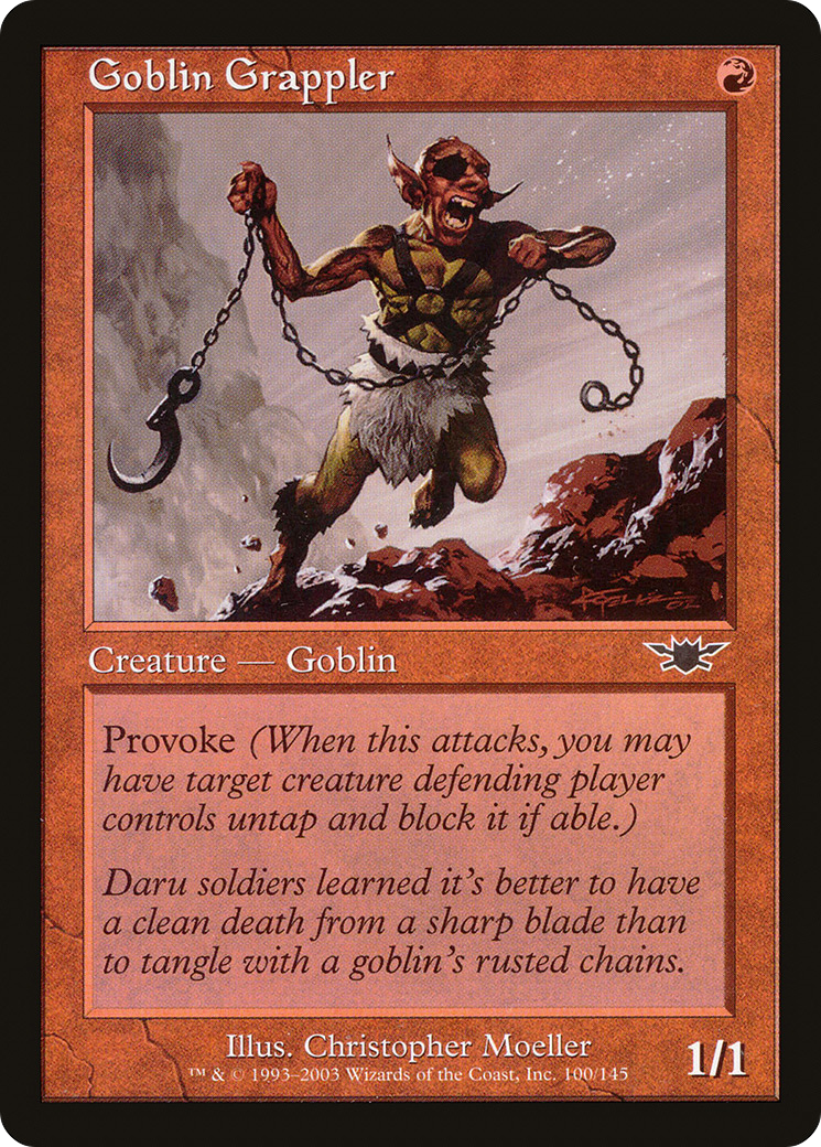Goblin Grappler (LGN-100) [Legions] Foil MTG Single Wizards of the Coast