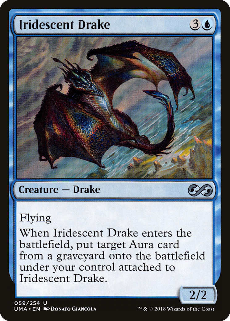 Iridescent Drake (UMA-059) [Ultimate Masters] Foil MTG Single Wizards of the Coast
