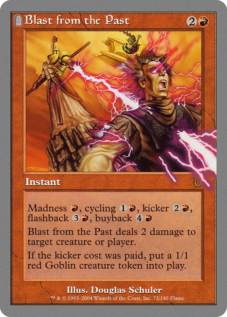 Blast from the Past (UNH-072) [Unhinged] MTG Single Wizards of the Coast