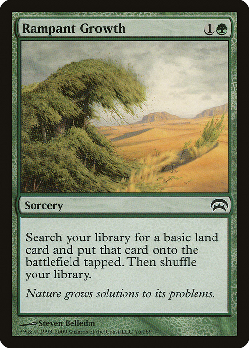Rampant Growth (HOP-076) [Misc] Planechase MTG Single Wizards of the Coast
