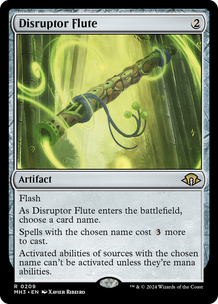 Disruptor Flute (MH3-209) [Modern Horizons 3] Foil MTG Single Wizards of the Coast