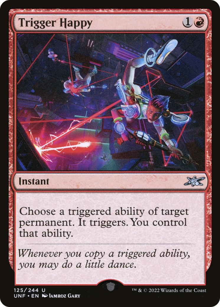 Trigger Happy (UNF-125) [Unfinity] MTG Single Wizards of the Coast