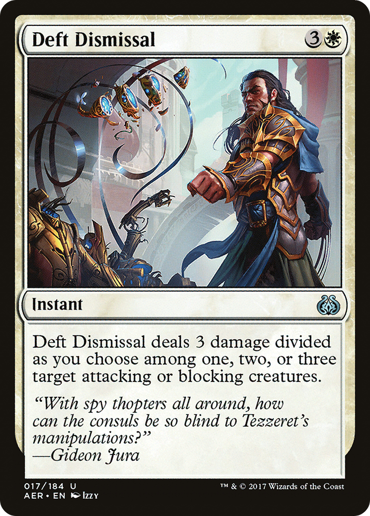Deft Dismissal (AER-017) [Aether Revolt] Foil MTG Single Wizards of the Coast