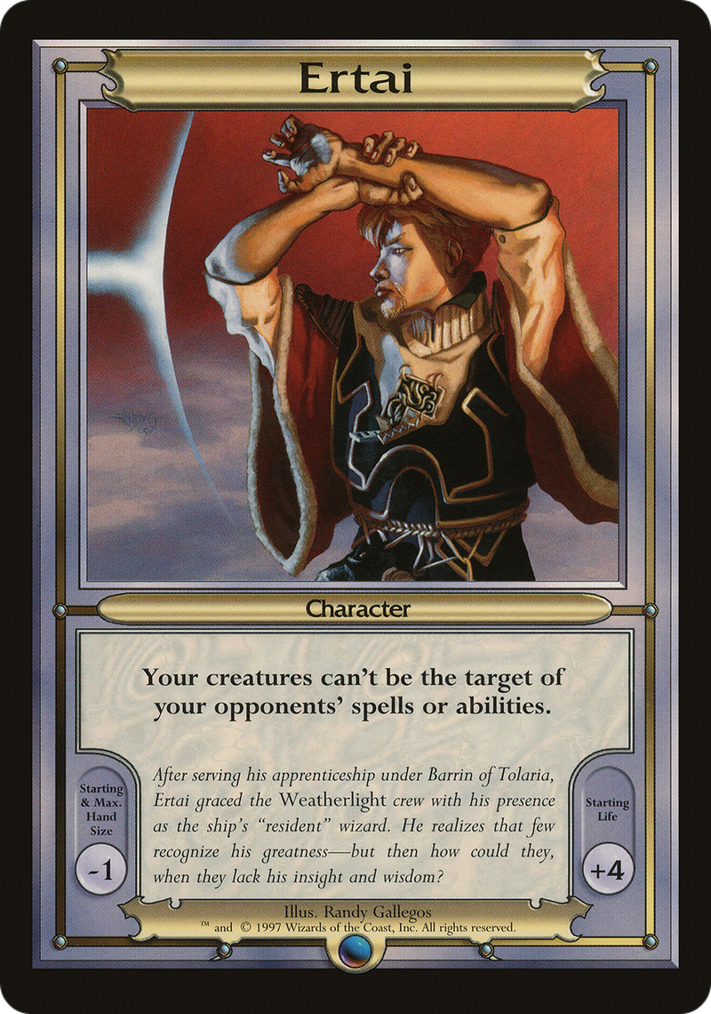 Ertai (VNG-101) [Oversized] Vanguard Series MTG Single Wizards of the Coast