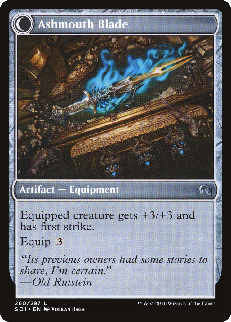 Neglected Heirloom (SOI-260) [Shadows over Innistrad] Foil MTG Single Wizards of the Coast