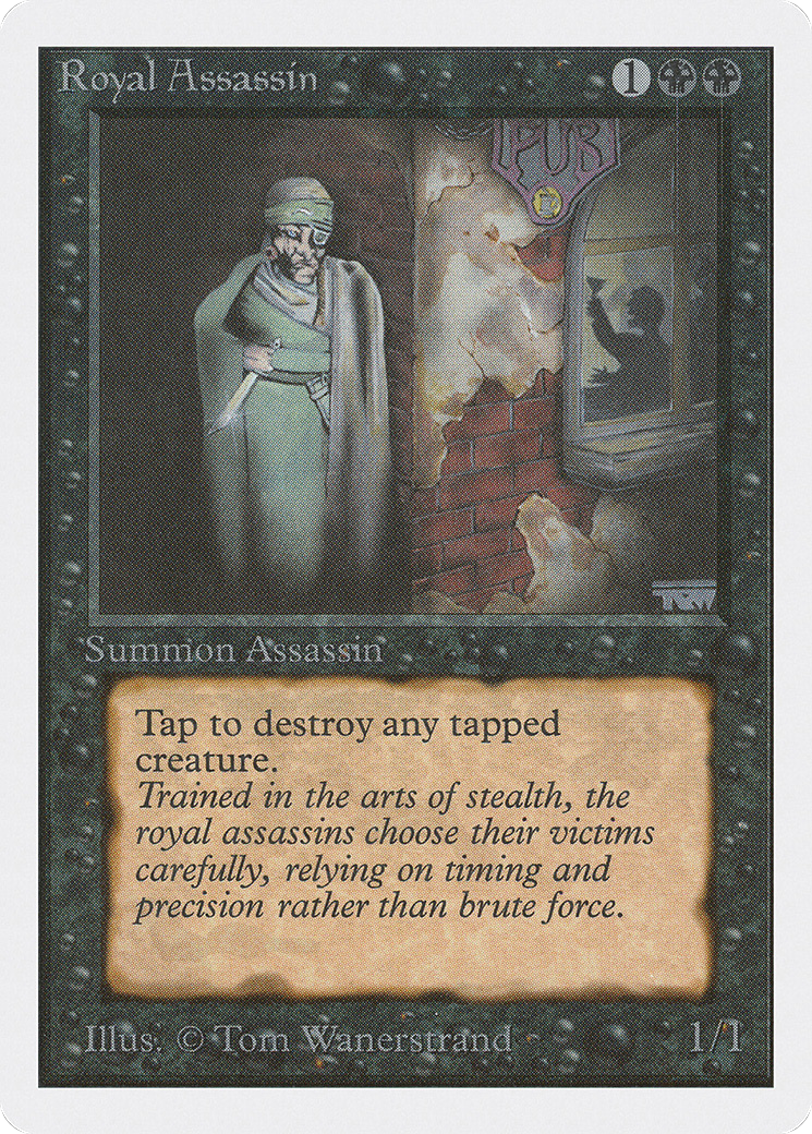 Royal Assassin (2ED-124) [Oldschool] Unlimited Edition MTG Single Wizards of the Coast