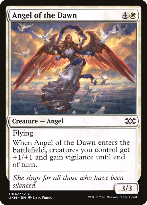 Angel of the Dawn (2XM-004) [Double Masters] Foil MTG Single Wizards of the Coast