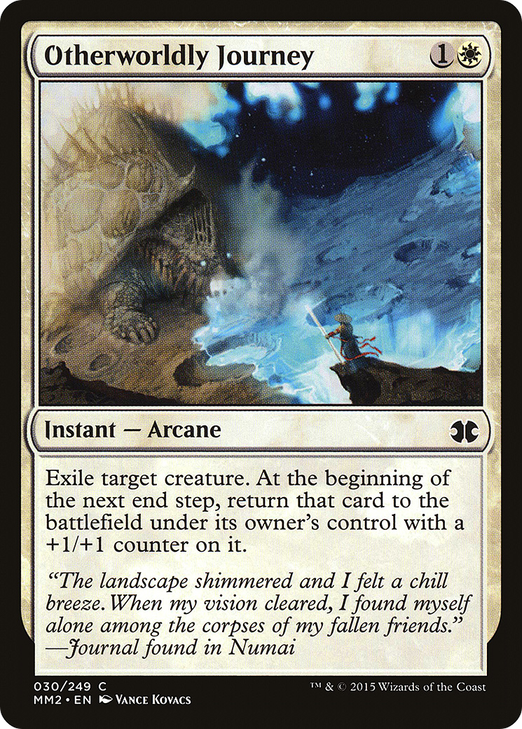 Otherworldly Journey (MM2-030) [Modern Masters 2015] Foil MTG Single Modern Masters 2015