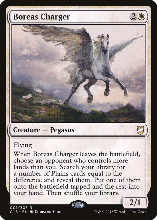 Boreas Charger (C18-001) [Commander 2018] MTG Single Wizards of the Coast