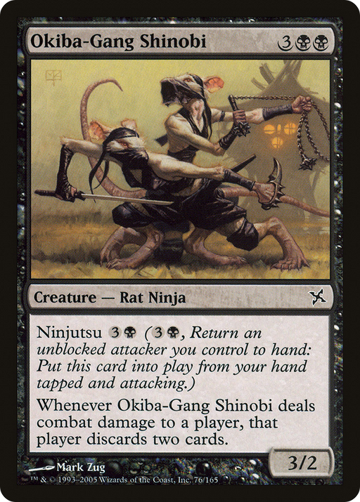 Okiba-Gang Shinobi (BOK-076) [Betrayers of Kamigawa] MTG Single Wizards of the Coast